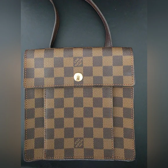 Authentic Louis Vuitton Pimlico Handbag Damier Brown - Picture 6 of 13